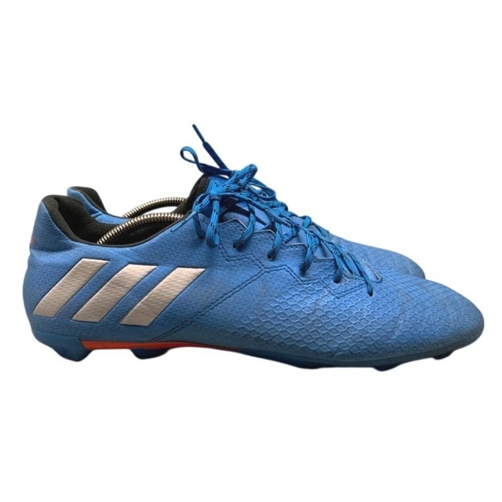 adidas Messi 16.3 FG Soccer Cleats Mens 13 Blue Athletic Outdoor Firm Ground